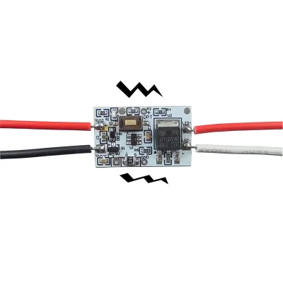 Intelligent Home DC12V 24V 5A High-power Anti-theft Alarm Module Spring Switch Vibration Sensor