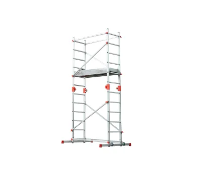 5m Telescopic Household Loft Other Ladders & Scaffoldings Tripod Multipurpose Folding Aluminium Scaffolding Ladders With CE