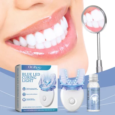 Oralhoe Dental Care Kit Products Permanent Filling Broken Repair Damaged Relieve Sore Gums False Teeth Repairing Adhesive Sets