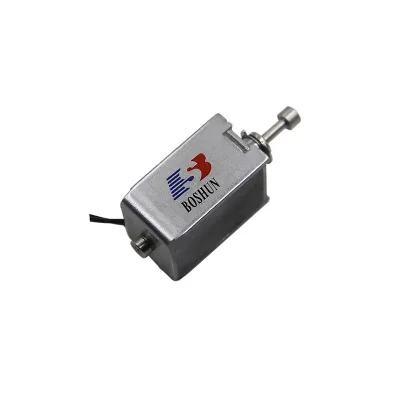 Customization Corrosion Resistant Plated with Optional Return Spring Micro Open Frame Solenoid