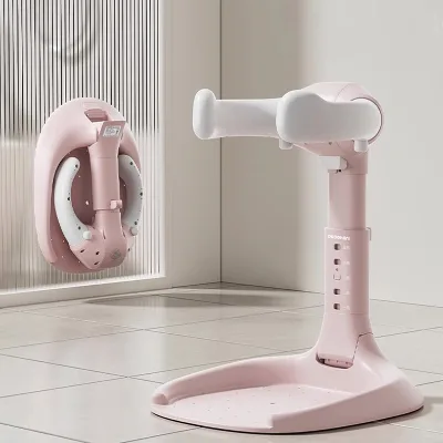 Wholesale Customizable Baby Standing Bath Stand Anti-Slip Mat Bath Rack Children Solid Color Bath Aid Handrail Shower Stand