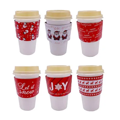Cup Sleeves for Coffee, Disposable Paper Wrappers Heat or Cold Resistant Sleeves for Graduation Decoration Supplies