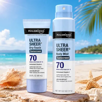 Wholesale SPF70 Broad Spectrum Sunscreen Spray Prevent Sunspots and Sunburn for Beach Outdoor Full Body Face Sun Safeguard OEM