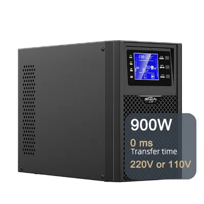 New Technology 1kva 2kva 3kva Single Phase Online PC UPS Pro Inside Large Capacity Maintenance-Free Battery Pure Sine Wave