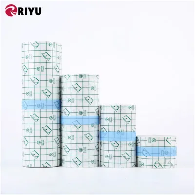 Medical Wound Dressing Fixation Adhesive Tape PU Film Waterproof Breathable Comfortable CE Certified for Protective Skin