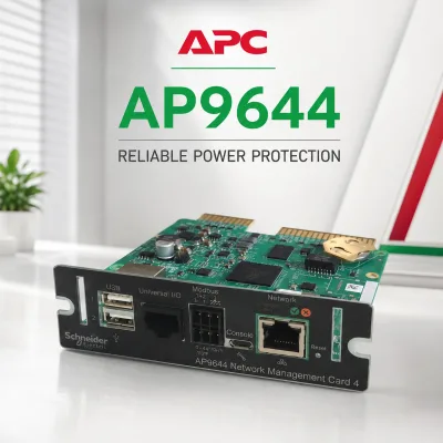 Original AP9644 NMC4 APC Network Management Card LCES2 Modbus Ethernet Aux Sensors Data Center Power Monitoring Accessories