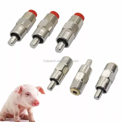 High Quality and Low Price Poultry/animal Feeders Automatic Pig Nipple Drinker HJ-DN008