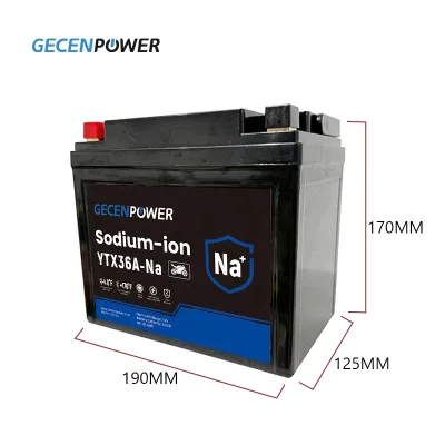 12V36AH Motorcycle Starting Battery Maintenance-Free Sodium-Ion Cranking Lead-Acid Alternatives for Gasoline Motorcycles Harley