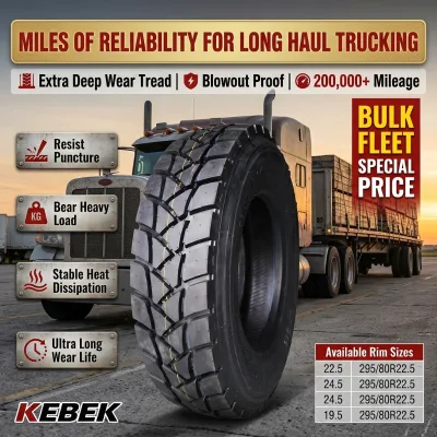 Commercial Truck Tire 295/80r22.5 11r22.5 295/75 24.5 255/35R20 3158022.5 Drive Position for Tractor Heavy Truck Premium Quality
