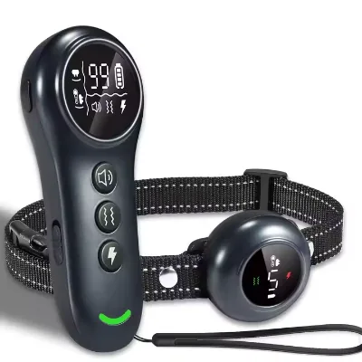 2 in 1 Multi-functional No Bark Collar & Dog Training Collars with Remote Control for All Breeds Dog