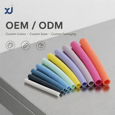 XJ Factory Direct Food Grade Silicone Tube Good Elasticity Anti-kink Anti-tearing Performance Hose for for Water Dispenser