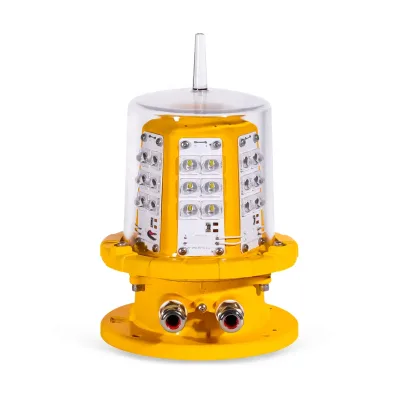 Medium Intensity High Voltage Towerdual Led Obstruction Helideck Status Light