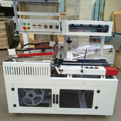 Factory Supply Tea Box Shrink Wrapping Machine/L bar Sealer With Shrink Tunnel for Books Boxes Cartons