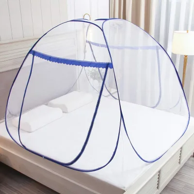 Encrypted Net Folding Zipper Portable Pop up Mosquito Net Tent