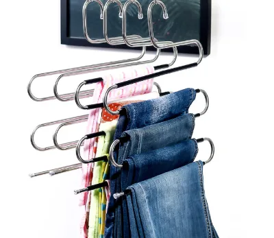 Hight Quality Multi-layer Metal Hanger for Scarf Tie Belt and Towel Clothes Organizer