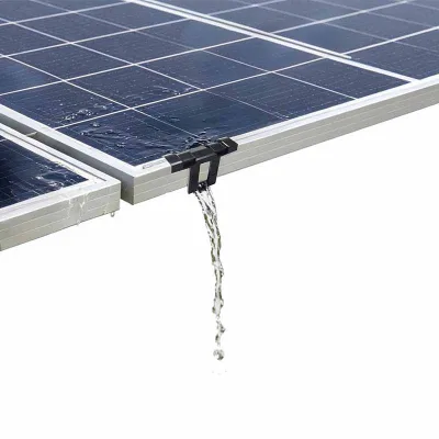 HH Brand SUS 304/ABS/AL5052 Anodized Surface Water Drain Clip Remove Stagnant Water & Dust for 30/33/35/40 Solar Panel