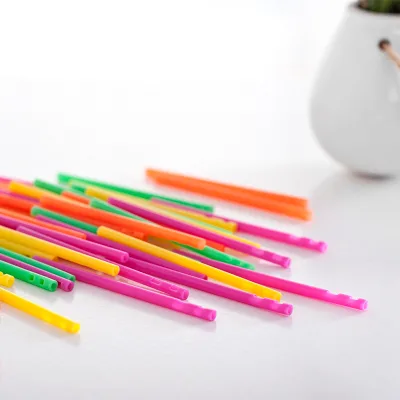 Customized Size High Quality Nice Color Plastic Lollipop Sticks Candy Sticks