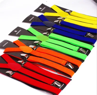 Hot Selling Factory Supply Vintage Custom Model Elastic Suspender Belt for Men and Women