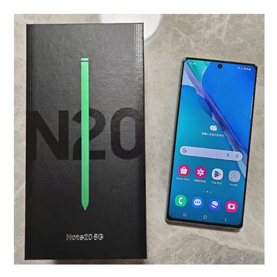 Original Used 99% New High Quality 5g Telefonos for Unlocked Android Smart Mobile Phone Note20 Note20 Ultra