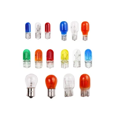 Auto Parts Accessories T10 Car Instrument LED Bulb Indicator Light Center Console Light 12V 5W Halogen Bulbs