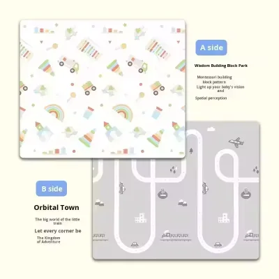 TL2603 Customized Patterned  Baby Crawling Mat Kids Play Floor Cartoon Animal Can Customize Puzzle Crawling Mat
