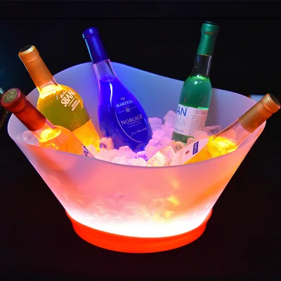 Hot Sale Led Ice Bucket,led Ice Bucket Holder,beer Light up Ice Bucket