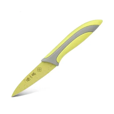 Utility Paring Kitchen Knife with Color Coating 3.5-Inch Stainless Steel Blade Peeling Knife