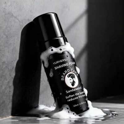 Private Label Shaving Foam for Men Sensitive Skin Razor Burn Prevention Moisturizing Shave Gel Shaving Foam Men Daily Skin Care