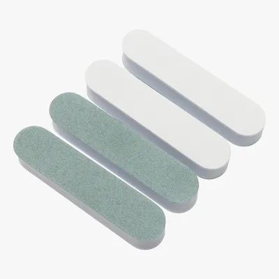 High-quality Professional Nail File Drop Shaped Extremely Thin Double-sided File with Sponge Buffer.