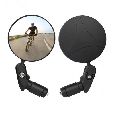 Handlebar End BMX Mirror Cycling Riding Rear View Rearview Mirror Bicycle Accessories Trendy for Mountain Road