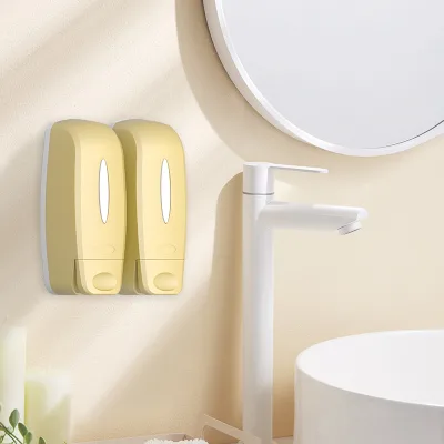 Two Head Hotel Use Manual Press Sanitizer Dispenser Liquid Soap Dispenser Hand Cleaner for Bathroom of Hospital School Office