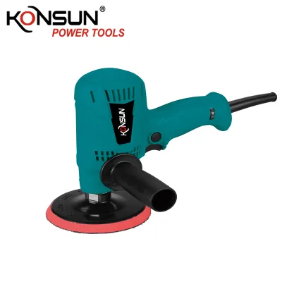KONSUN 82505 Model Cheap Price 125mm 500W Low Noise Electric Variable Speed Car Polisher for Wholesale