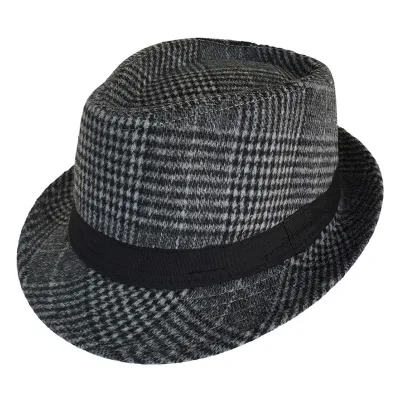 Hot Sales Autumn Winter Unisex Vintage Hat Fashion Casual Felt Fedora Jazz Hat