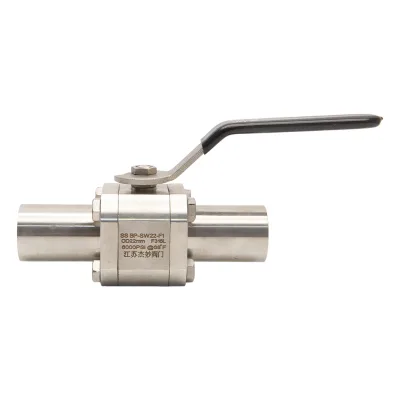New Stock Original Three-Piece Ball Valve Stainless Steel For Use
