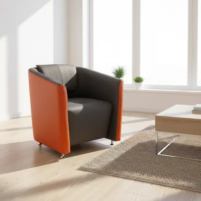 Modern Versatile Durable Eco-Friendly PU Leisure Furniture Reclining Sofa Chair Bomacy Home Office Bedroom Dining Living Room