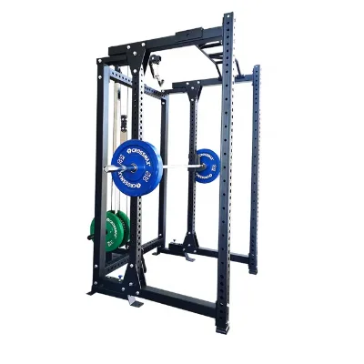 Smith Machine Power Rack Weightlifting Power Rack Power Rack with Lat Pulldown