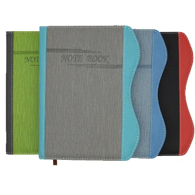 Wholesale A5 Hardcover PU Leather Cover 2024 Diary Agenda Planner with Sewing Binding for Gift
