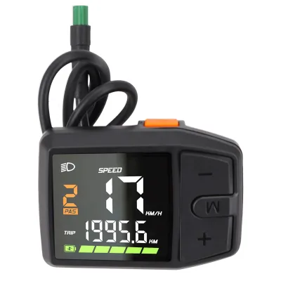 BAFANG DZ41 E-Bike Speedometer for M500/M600/BBS Series, 0-9 PAS Levels, 24V-48V LCD Screen
