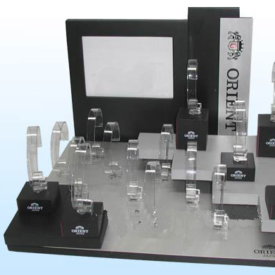 watch store display stand counter top watch display for shop commercial promotion