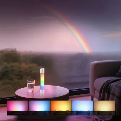 16 Colors LED Ambient Light RGB Mood Gentle Glow for Relaxing Dates Smart Home Lights From Warm White to Sunset Effects