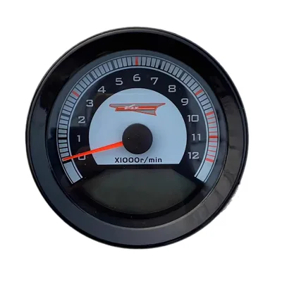 Changjiang 750 LCD Screen Universal Digital Meter New Condition Plastic Motorcycle Tachometer Gauge and Odometer