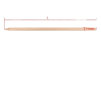 Industrial  Flat Sintered Copper Heat Pipe 45 Heatpipe Pure Copper Cooling Tube  Direct Supply For