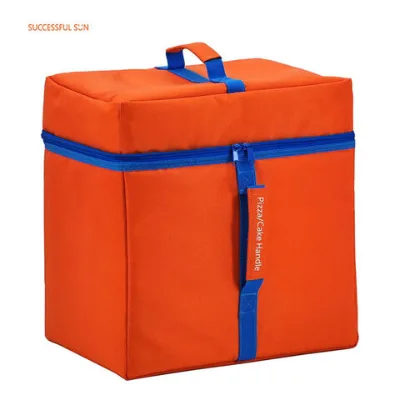 Waterproof Insulated Food Delivery Bag Thermal Food Pizza Bag Picnic Lunch Cooler Bag