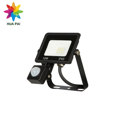 More Durable Paeking Lot DIe Casting Aluminum Motion Sensor Ip65 Waterproof 10W 20W 30W 50W 100W Led Flood Lights