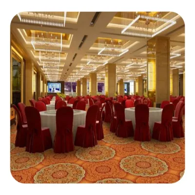 Classical Red and Golden Corridor Carpet, Hallway Carpet, Red Runner Carpet