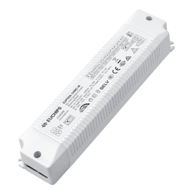 50W Flood Light Driver EUCHIPS 9-45VDC Driver 1-10V Controller 0-10V Dimmable 0-10V Driver
