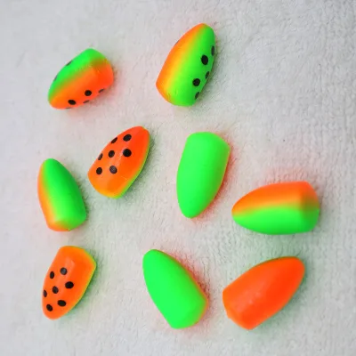 EVA Bullet-Shaped Fish Float Bright Eye-Catching Fishing Lure Accessory Shrimp-Fishing Stream Drifting Gear