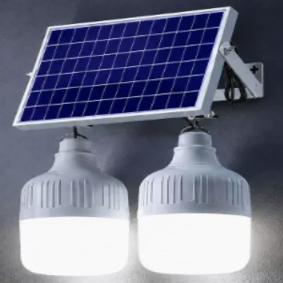 Hybrid Powered Bulbs Wireless Remote Control Commercial Residential LED Bulb Lamp for Balcony Porch Portable Light Bulb