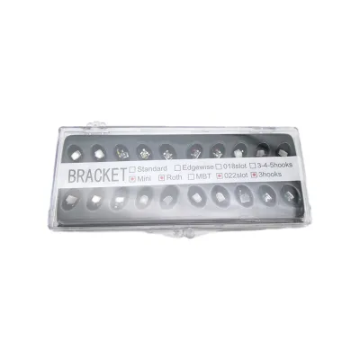 Dental Materials Oral Orthodontics Metal Brackets Disposable Brackets Straight Wire Arch Brackets