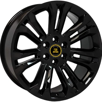 22 Inch Rim 22x9 6x139.7 Et 24 Monoblock Black Alloy Wheel for Truck Wheel